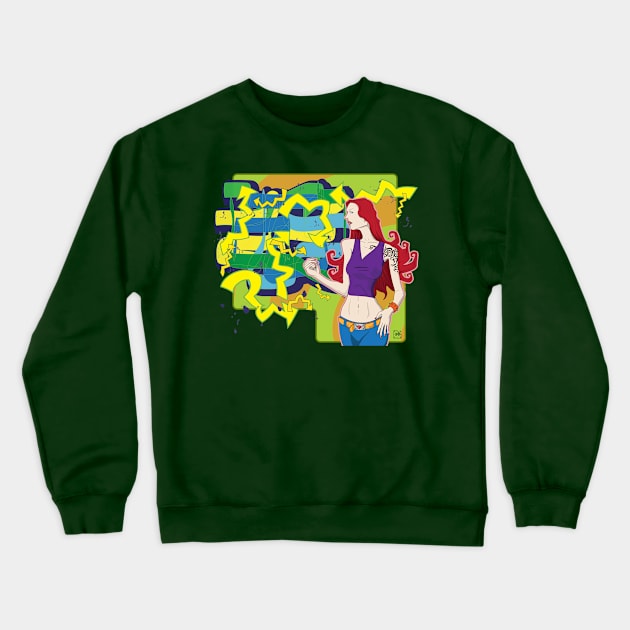 StreetRed Crewneck Sweatshirt by RongWay